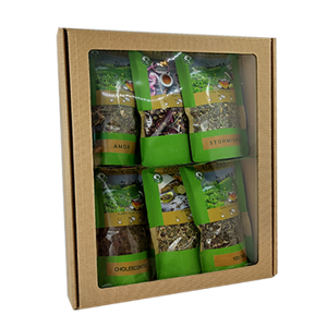 Darčekové balenie bylinných čajov Apothea 6x50g