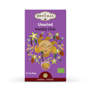 Vanilla Chai Večerný čaj UNWIND 16x2g Nálevové vrecká